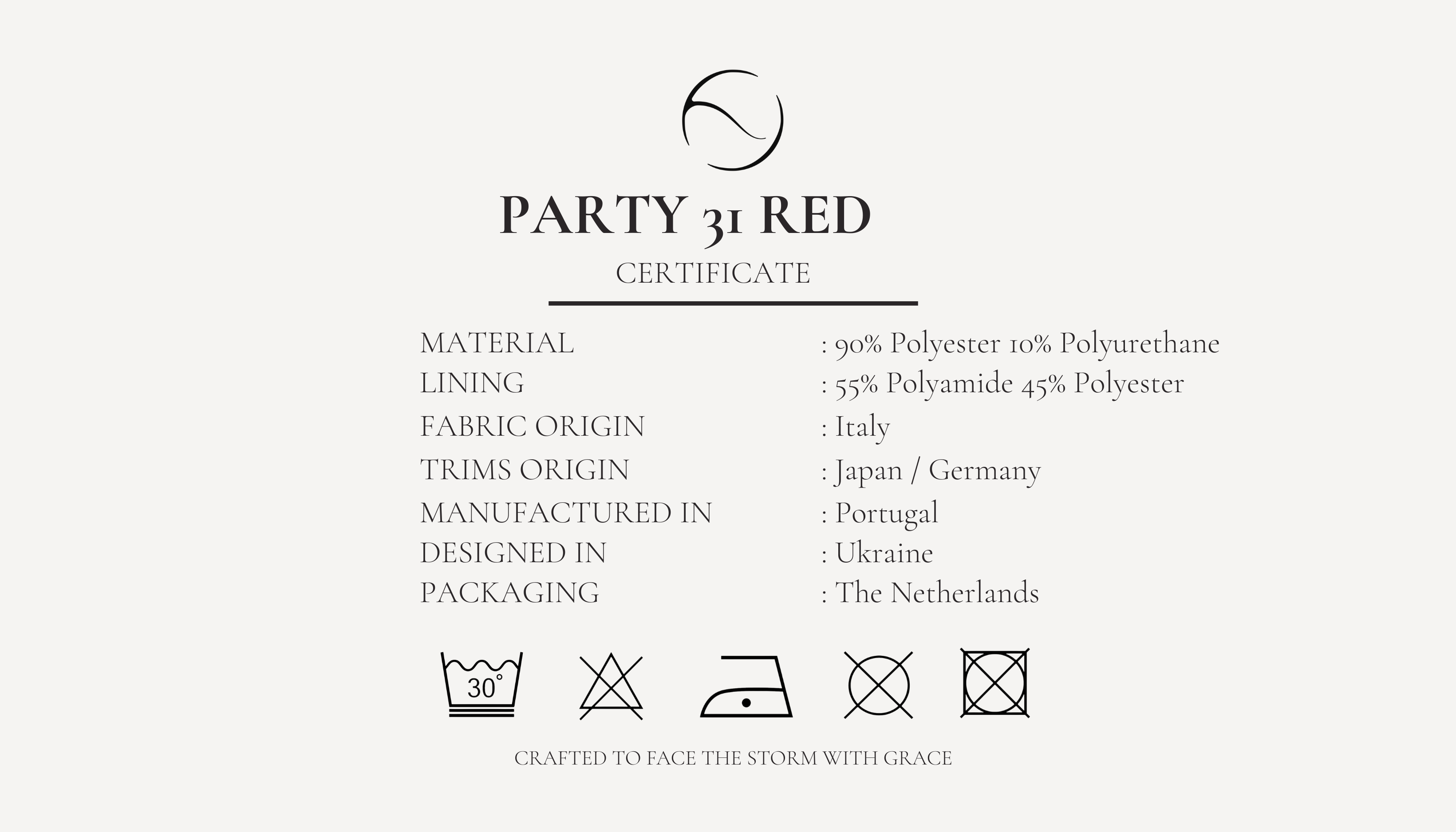 Owner’s Certificate